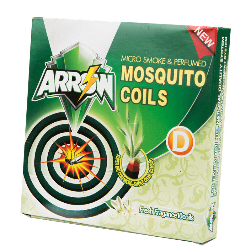 Micro-Smoke Mosquito Coils Fresh Fragance Big D ARROW